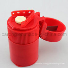 Plastic Medical Pill Crusher and Pill Container